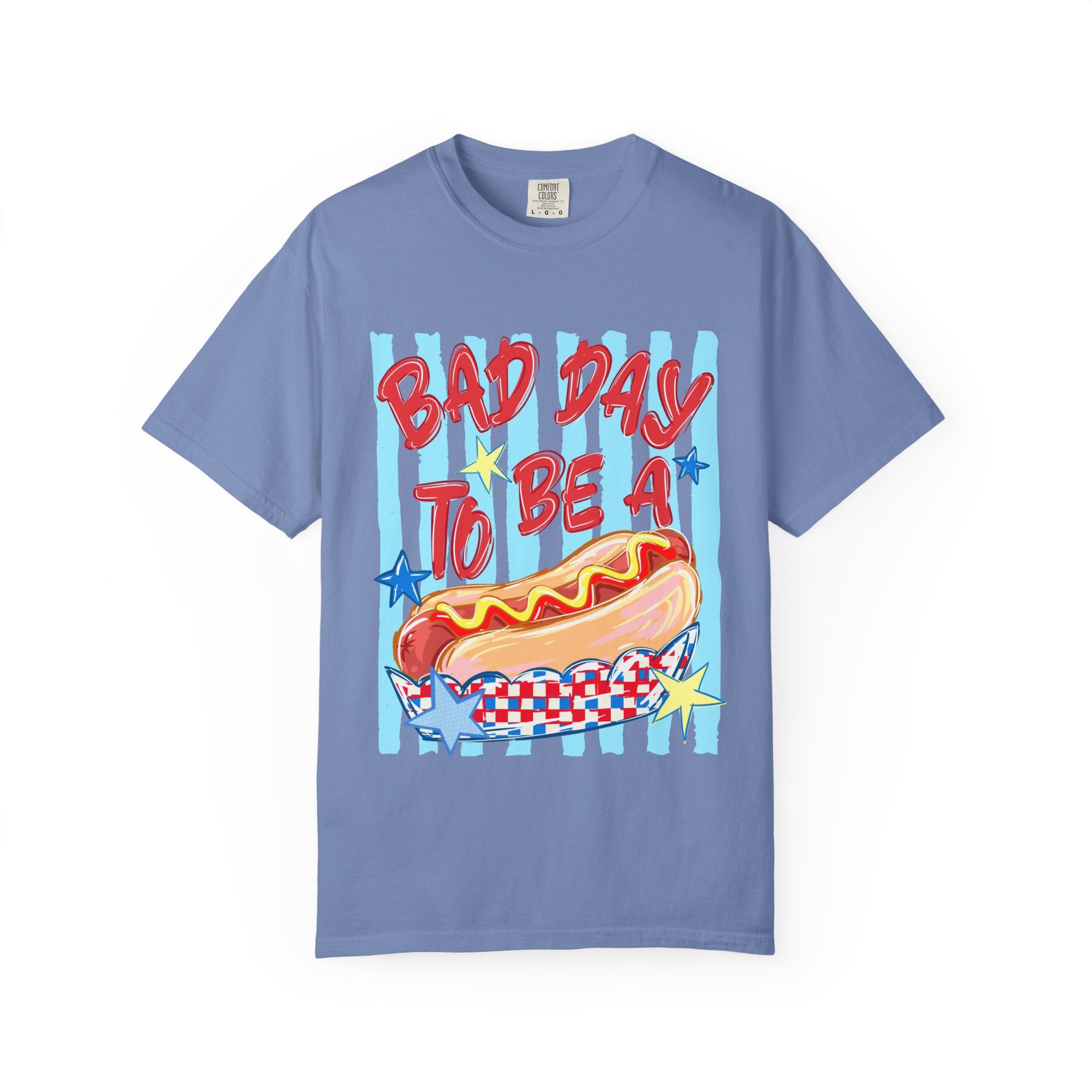 "Bad day to be a hotdog" T-shirt