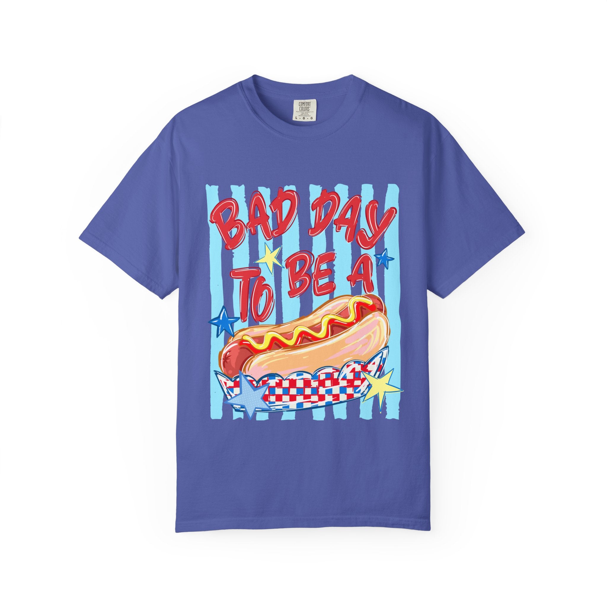 "Bad day to be a hotdog" T-shirt